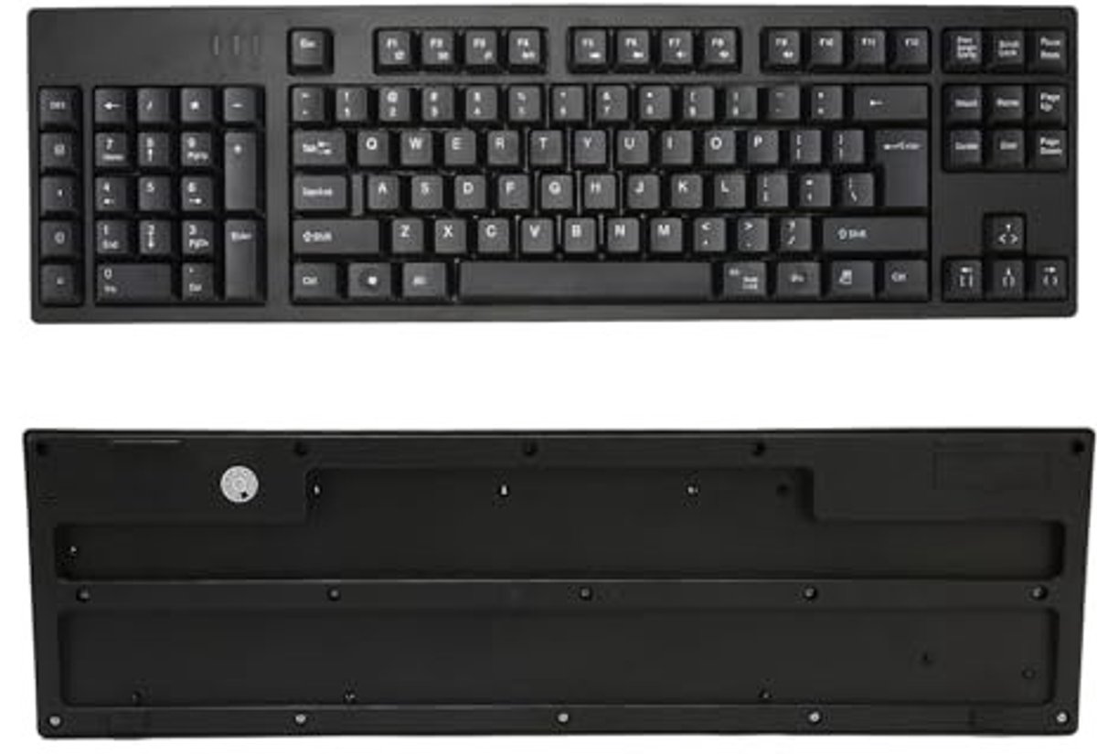 Dailygoods - Ergonomisch Toetsenbord met 109 Toetsen voor Kantoorgebruik