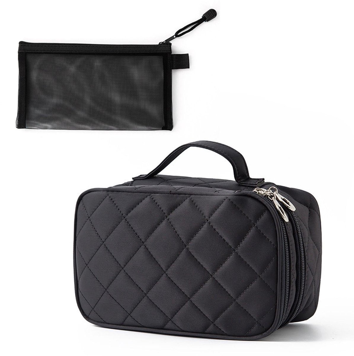 Dailygoods - Set van 2 Opbergtassen voor Cosmetica en Reisaccessoires