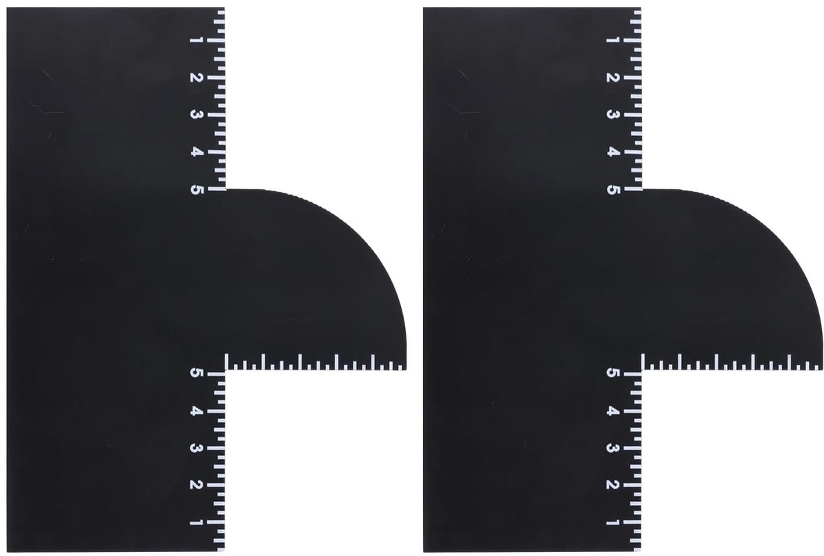 Dailygoods - Herbruikbare Verbeterkaart voor Kappers, 2 Stuks