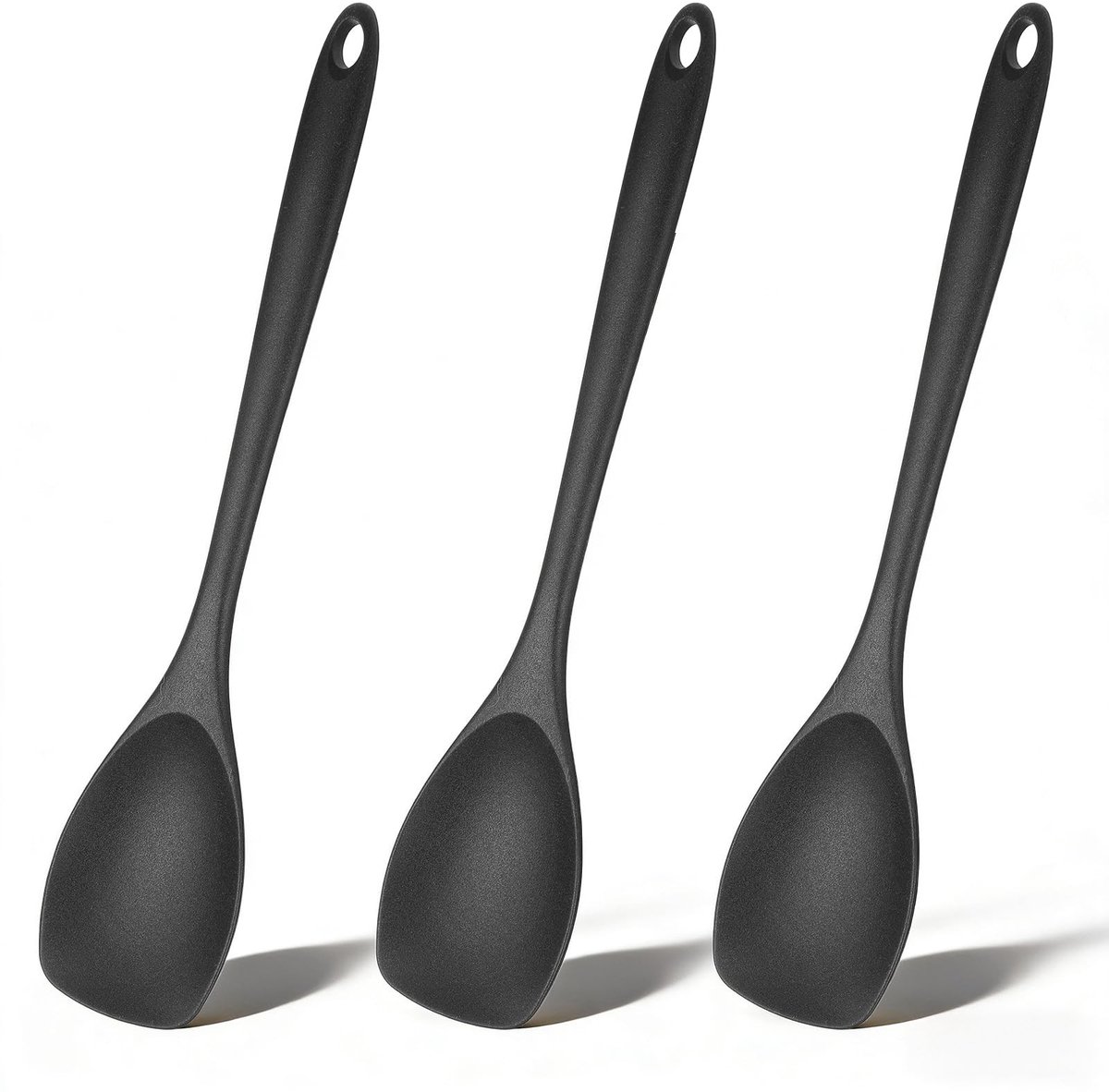 Dailygoods - Set van 3 Siliconen Spatels voor Koken en Bakken