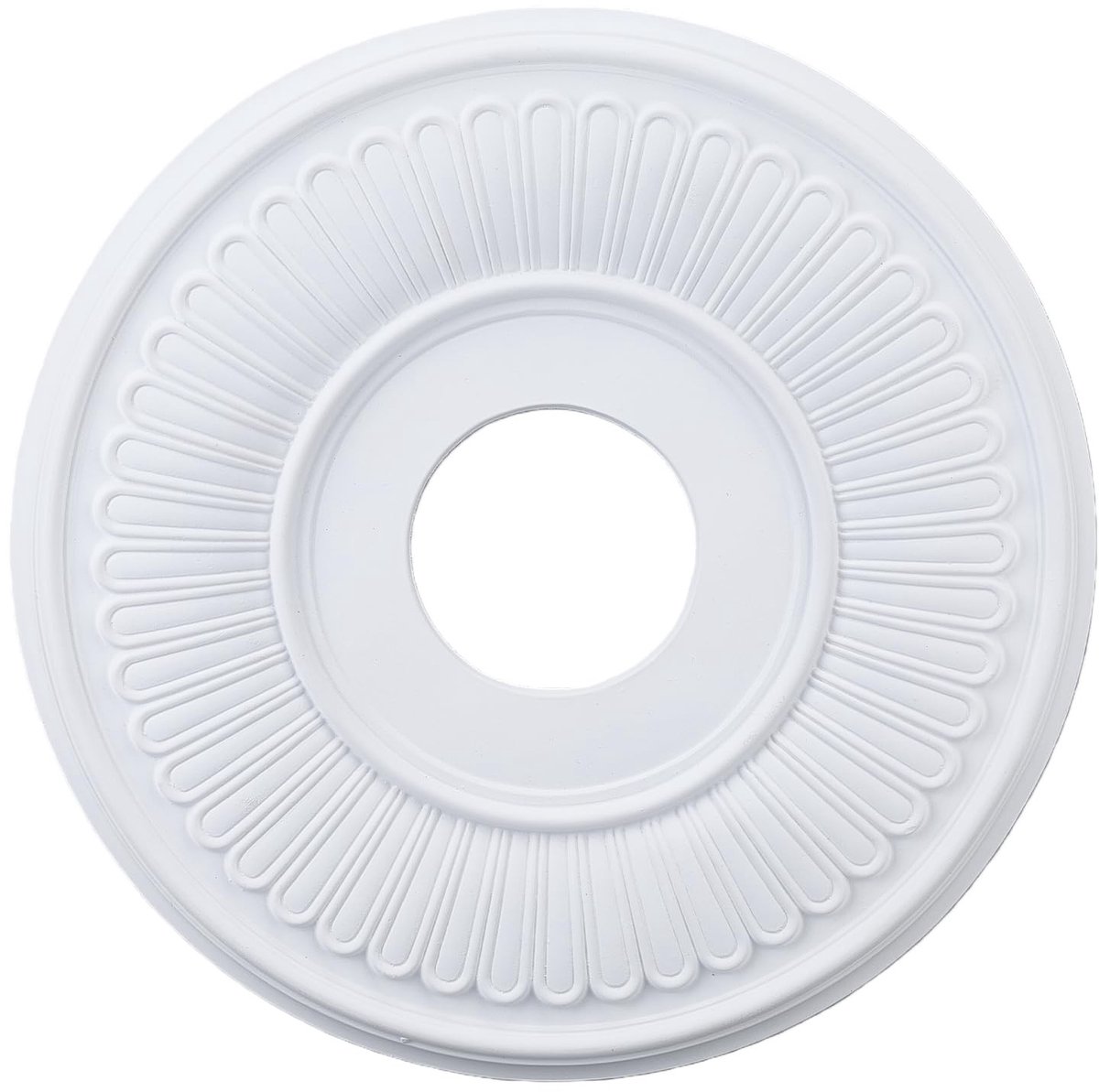Dailygoods - Decoratieve Plafondmedaillon van PU met Vintage Bloemdesign