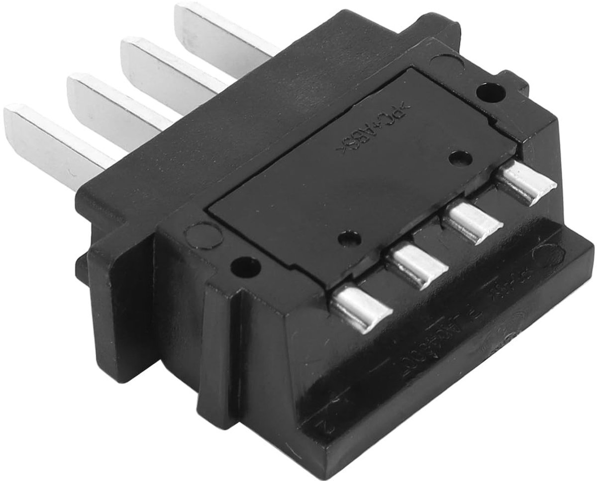 Dailygoods - 4-Pins Batterijvoedingsontladingsconnectoren (1 Paar)