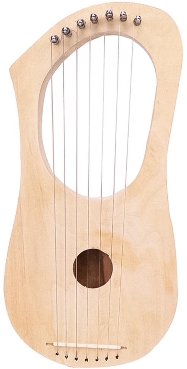 Dailygoods - DIY Houten Harp 7 Snaren met Tuning Wrench voor Beginners