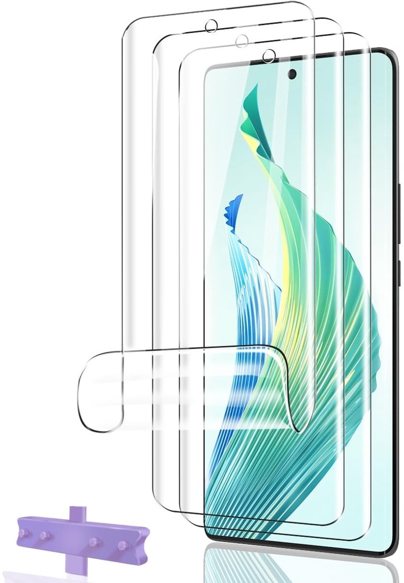 Dailygoods - Displaybeschermfolie voor Honor Magic 5 Lite, 3 Stuks