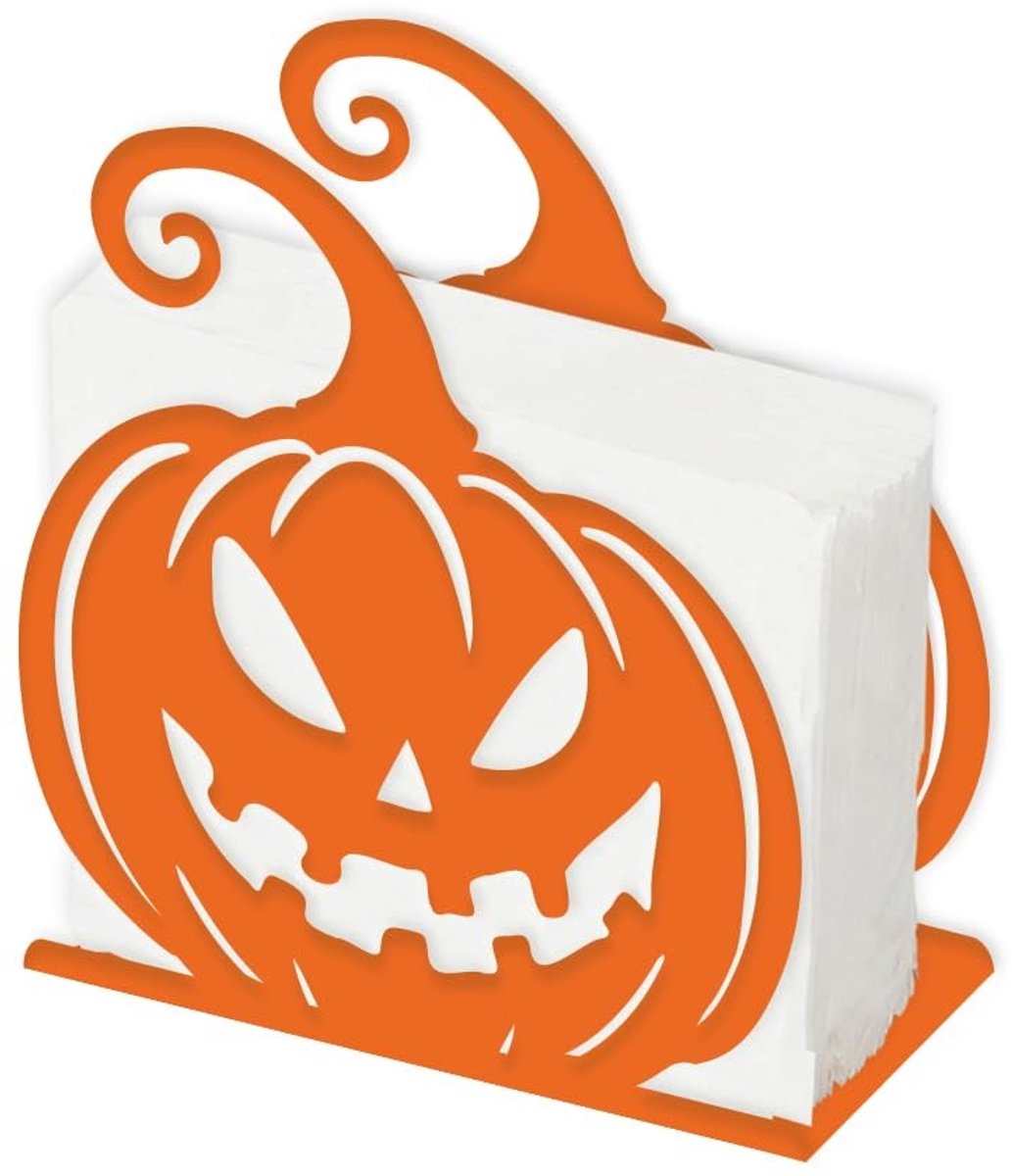 Dailygoods - Pompoen Servethouder voor Tafeldecoratie in Halloween Stijl