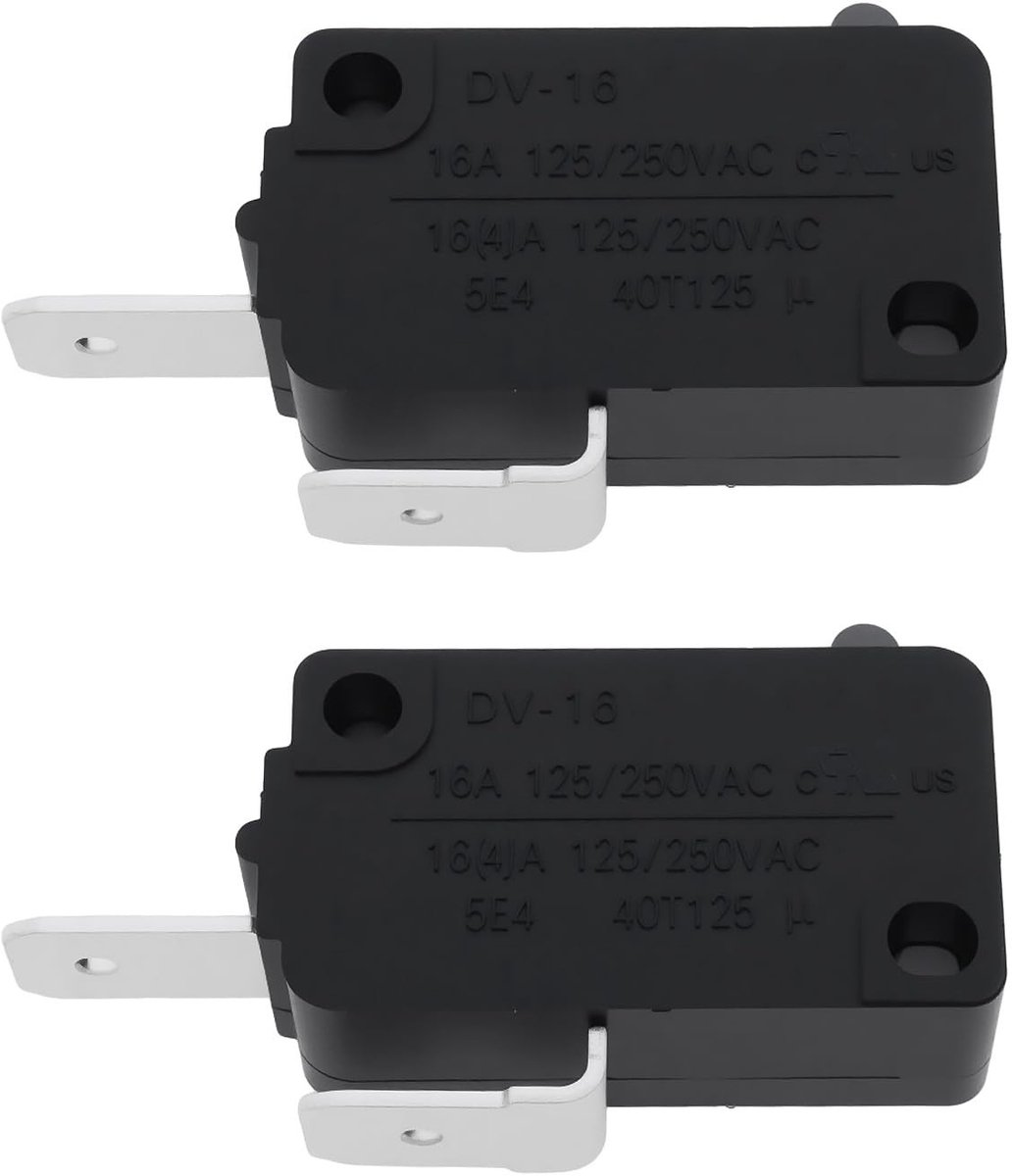 Dailygoods - Magnetron Deurschakelaar SPST voor Whirlpool Apparaten
