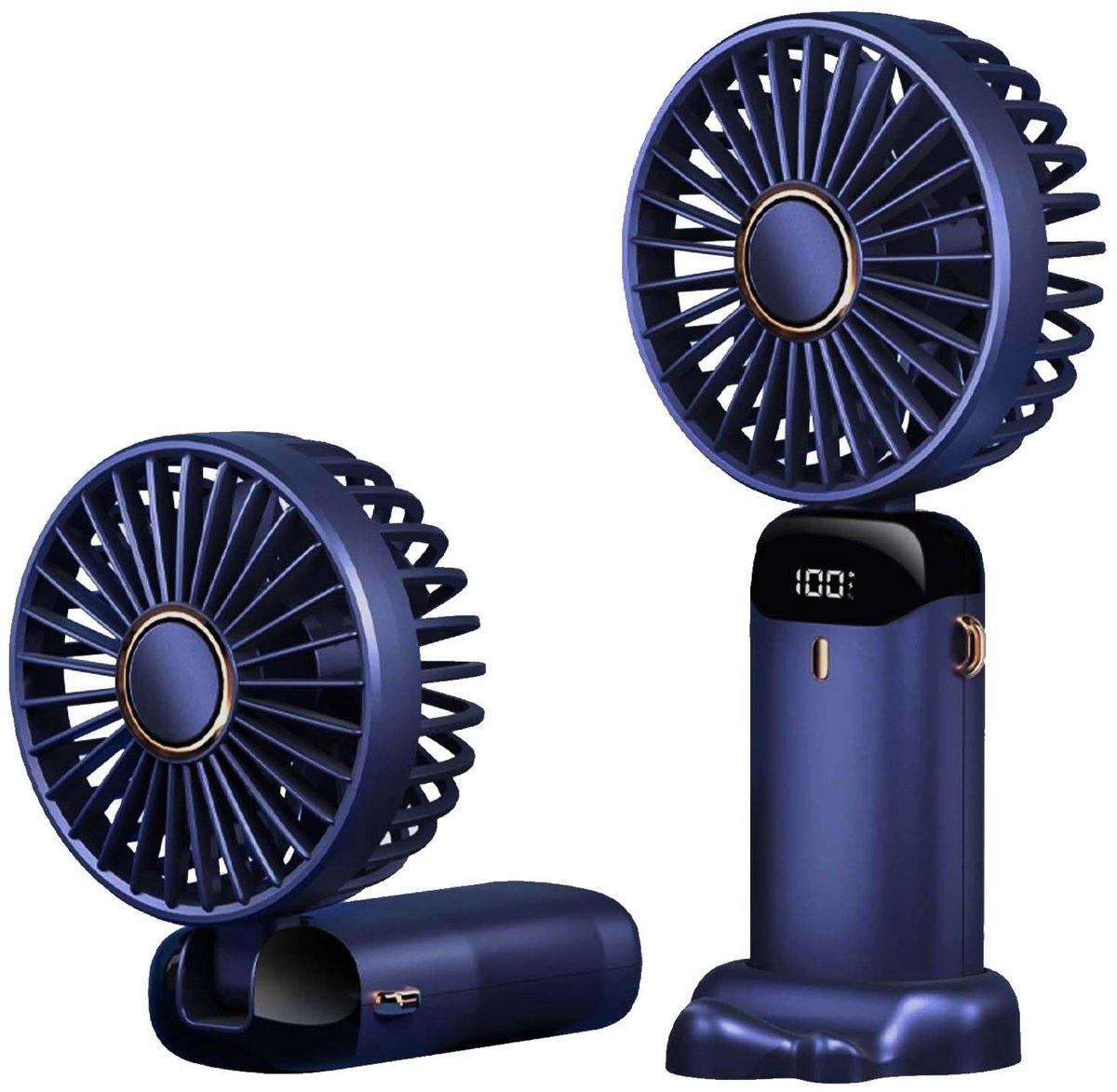 Dailygoods - Draagbare Mini USB Ventilator met 5 Snelheden