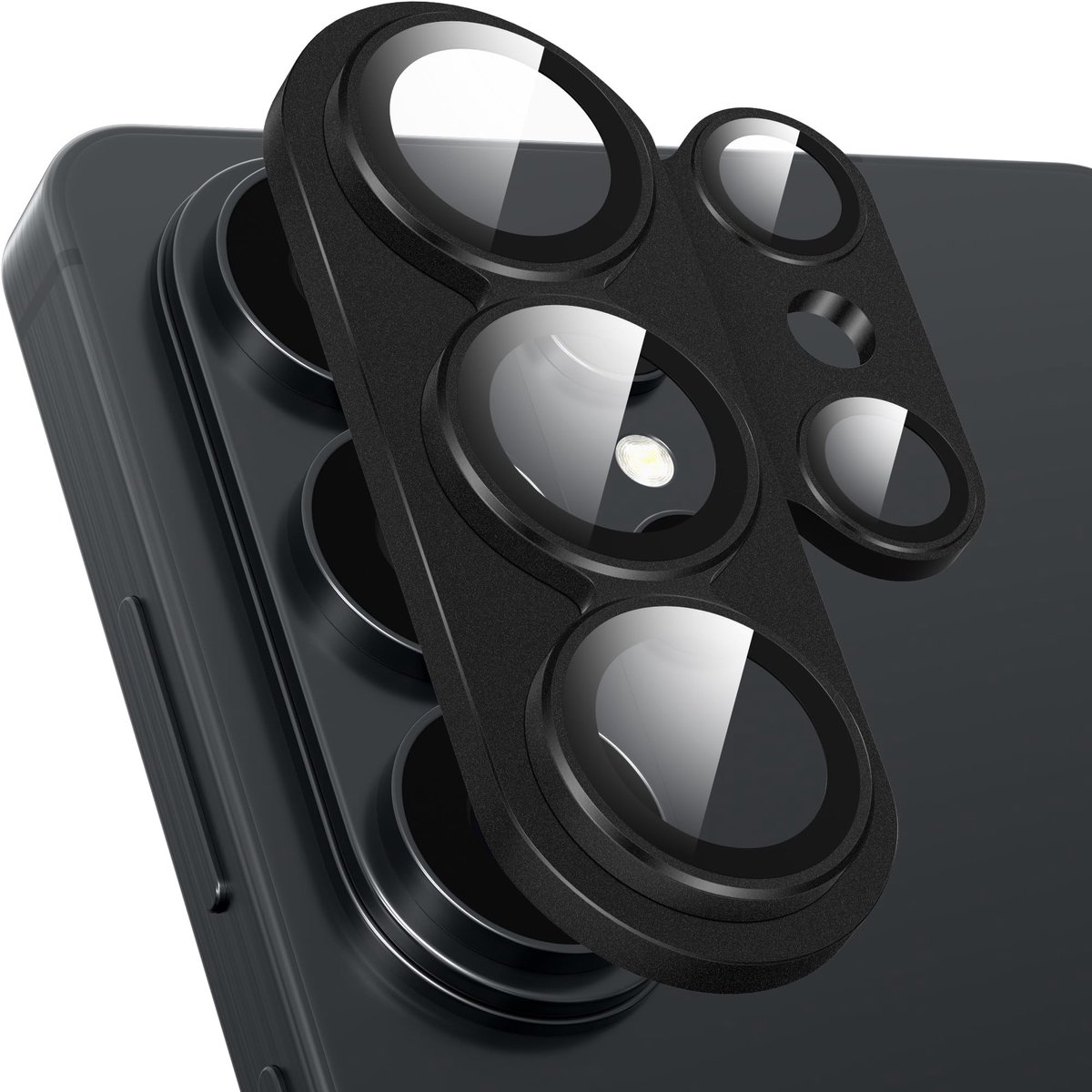 Dailygoods - Cosensi - Dailygoods - Lensbeschermers voor Smartphone Camera met Gehard Glas en Aluminium