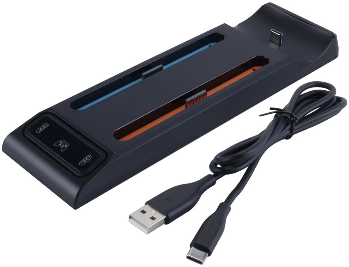 Dailygoods - 3-in-1 Oplaadstation voor Controllers met Laadindicator