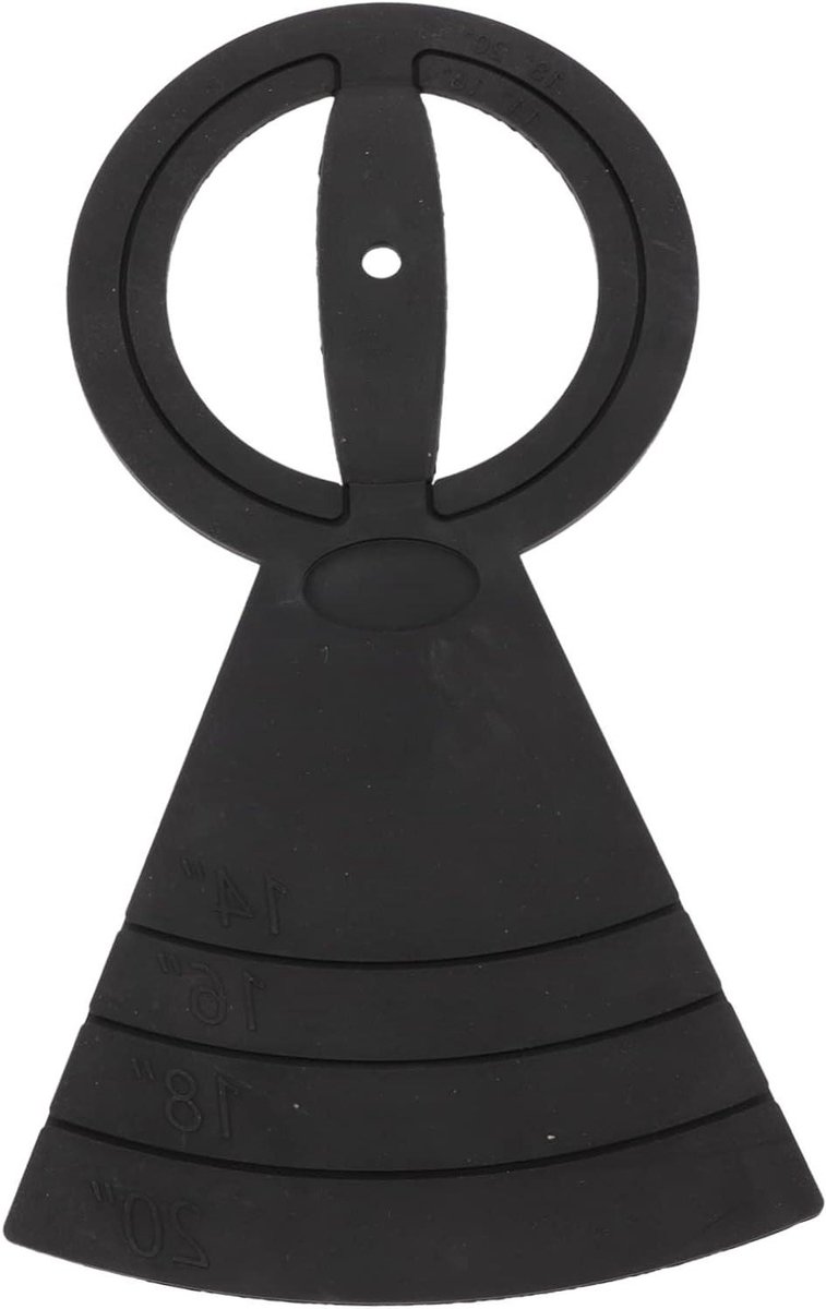 Drumstel Geluidsdemper - Oefen Pad - Stil Oefenen - Duurzaam Rubber - 35x18cm - Zwart