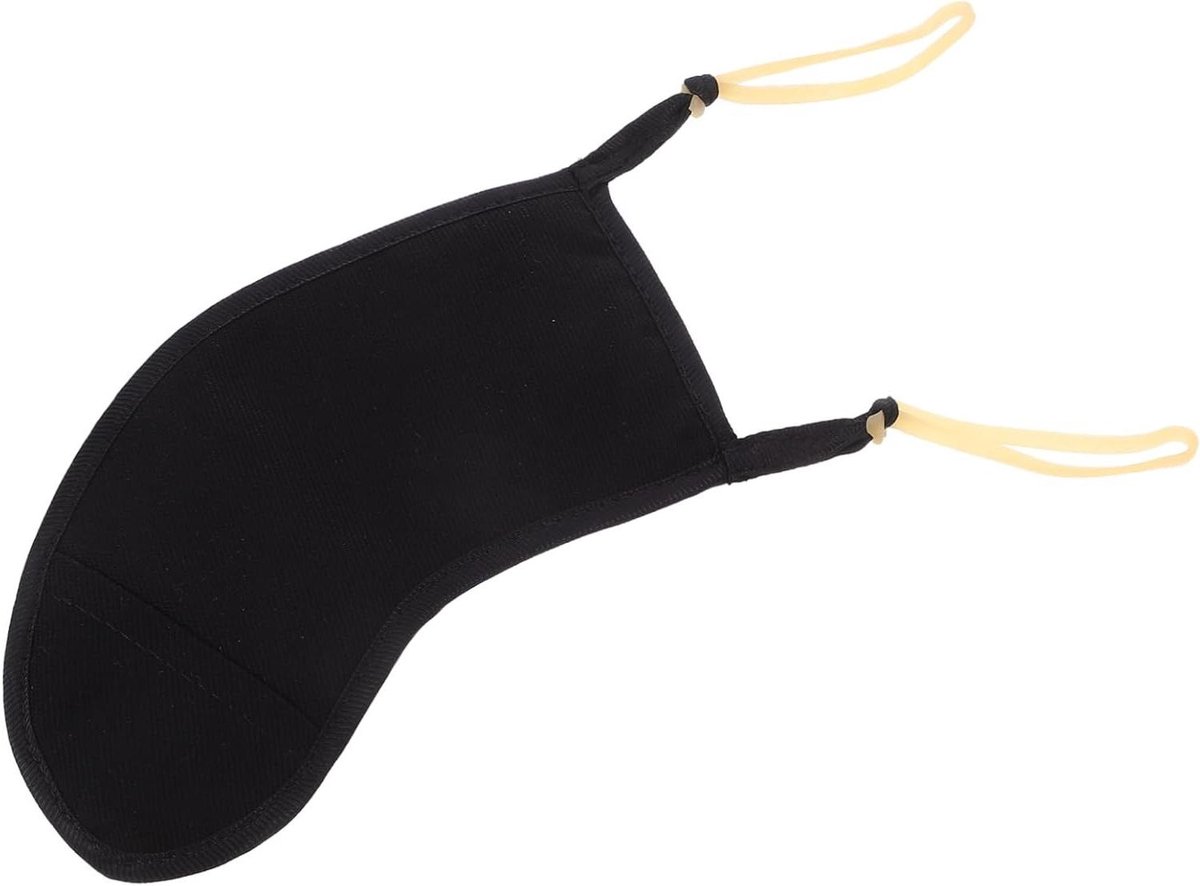 Viool Kinsteun - Muziek Accessoire - Viool Spelen - Zacht Katoen - 14.5 cm - Zwart