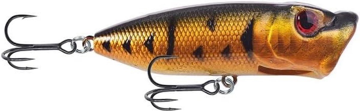 Vis Aas - Kunstaas Wobbler - Roofvis Vangen - Realistische Drijfwerking - 7 cm 10 g - Veelkleurig