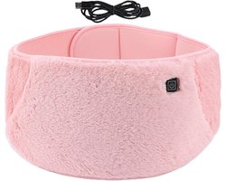 Warmtekruik voor menstruatiekrampen, accessoire voor 2-in-1 ventrale verwarming, thermische lendengordel, oplaadbare elektrische verwarming, verlichting van buikpijn en twee