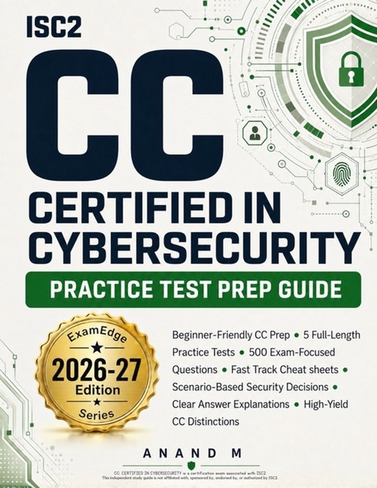 Isc2 Certified in Cybersecurity Practice Test Prep Guide - cover
