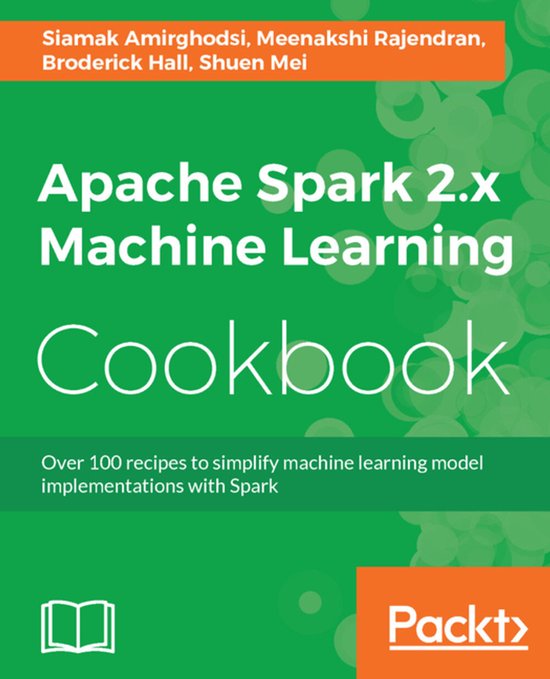 Apache Spark 2.x Machine Learning Cookbook - cover