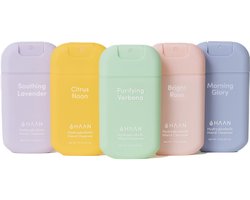 HAAN 5-Pack Mix Handspray Handverzorging Navulbaar 5x 30ml