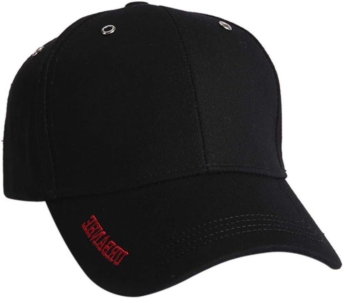 Baseball Cap - Unisex Hoed - Zonnebescherming - Verstelbaar - One Size - Zwart