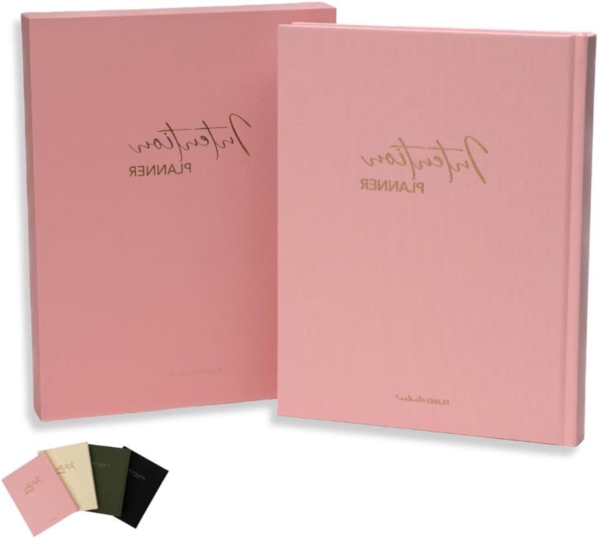 90 Dagen Planner - Doeldagboek Agenda - Doelen Stellen - Ongedateerd Dagboek - A5 Formaat - Blush Roze