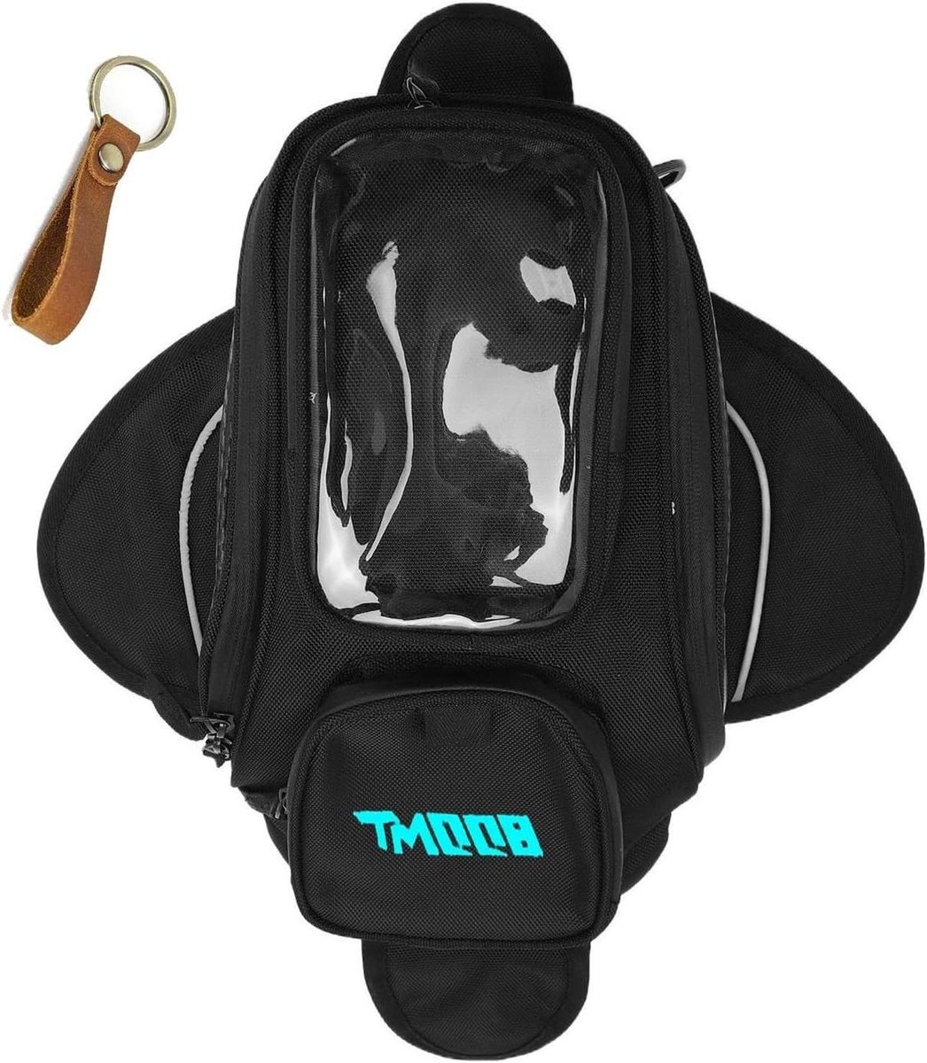 Motor Brandstoftanktas - Multifunctionele tas - Motor Rijden - Magnetisch Bevestiging - One Size - Zwart