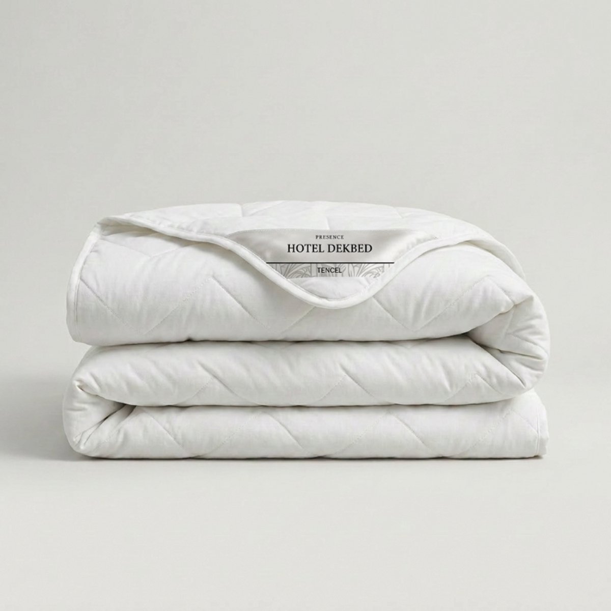 Dekbed-Discounter - Presence Zomer Dekbed 240 x 220 cm - Tencel - Zomerdekbed - Wassen op 30 graden - Verkoelend dekbed - Wit