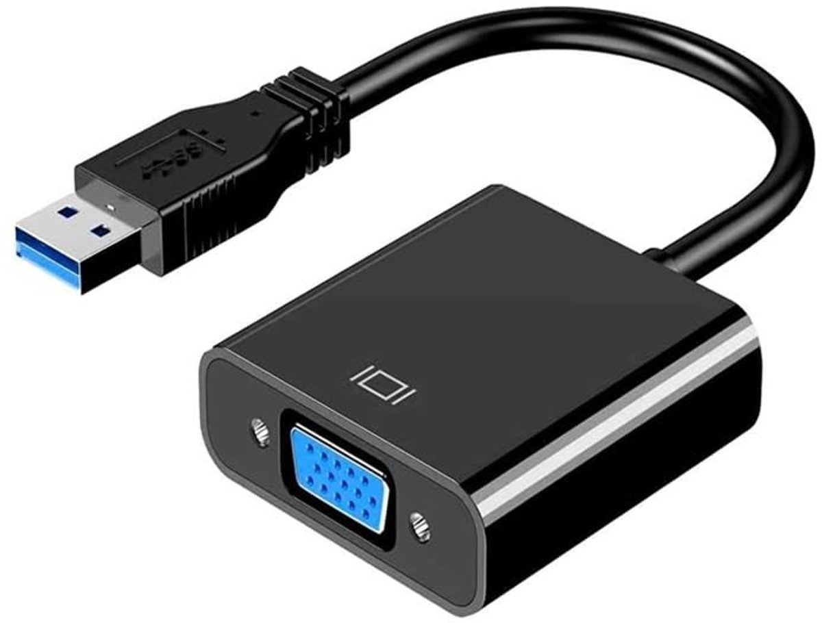 Dailygoods - USB naar VGA Adapter voor HD Video Verbindingen