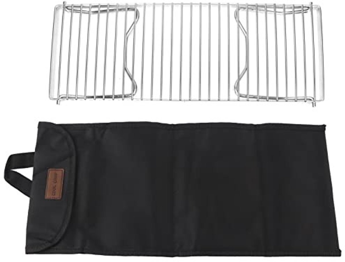 Dailygoods - Draagbare Roestvrijstalen Campinggrill voor BBQ