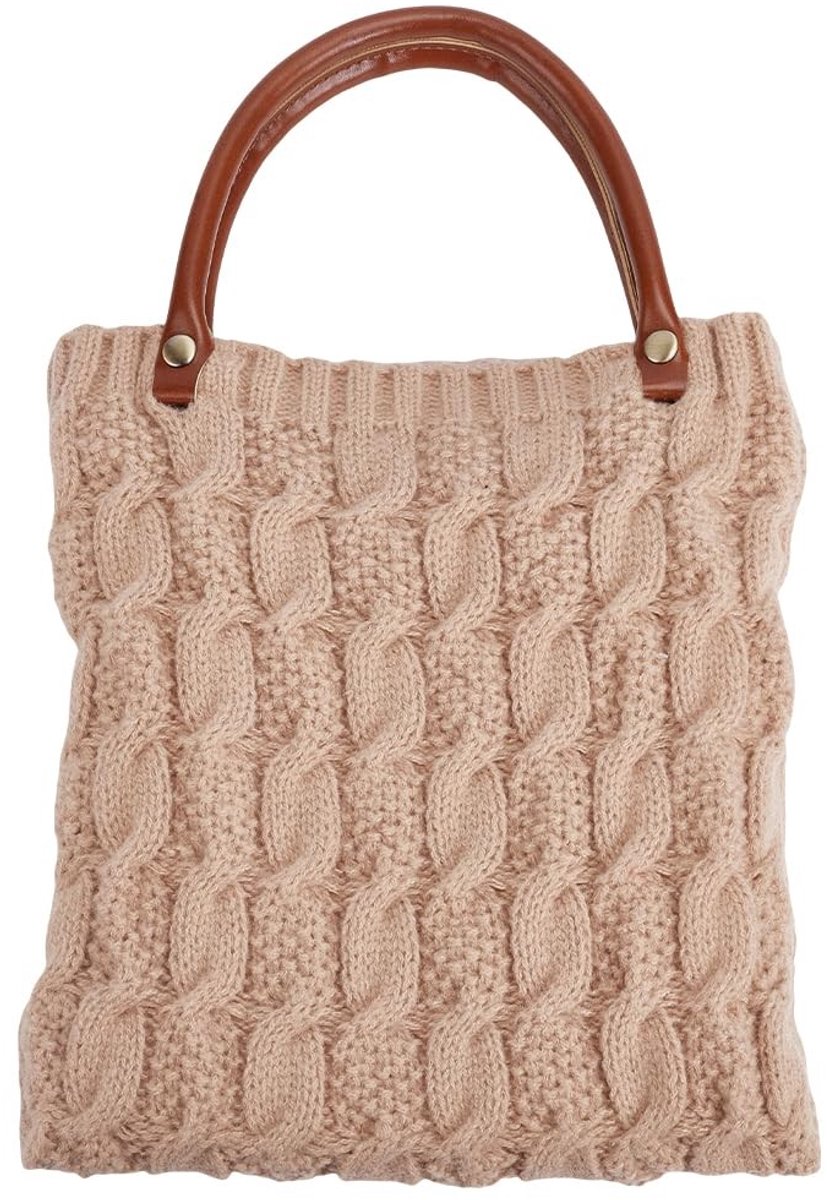 Dailygoods - Dailygoody - Strandtas - Boho Draagtas - Lichtgewicht en Elegante Woven Schoudertas - Voor Vrouwen - Perfect voor Strand en Dagjes Uit - Ruime Opbergr...