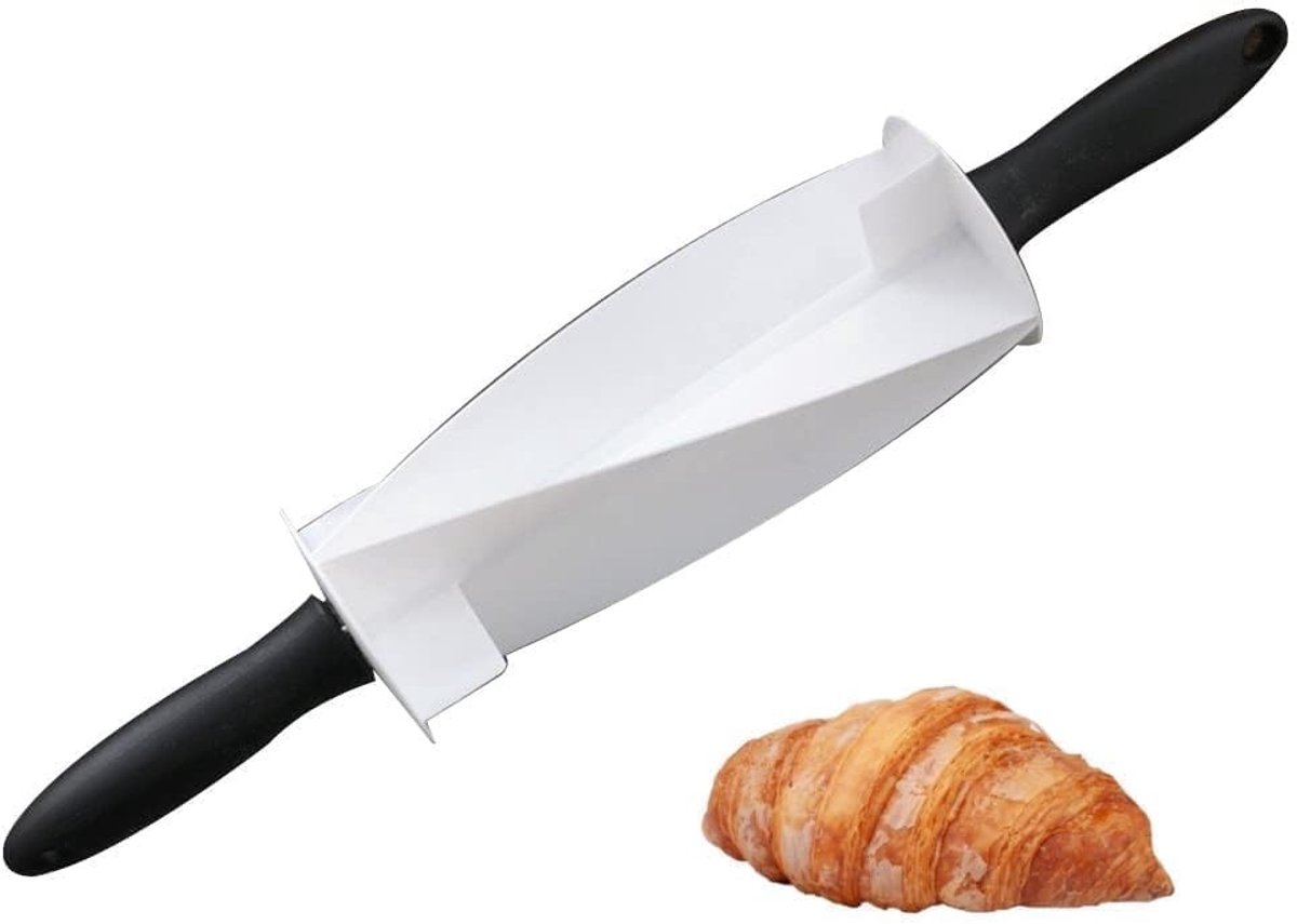 Dailygoods - Croissant Snijder met Handvat voor Perfecte Slices