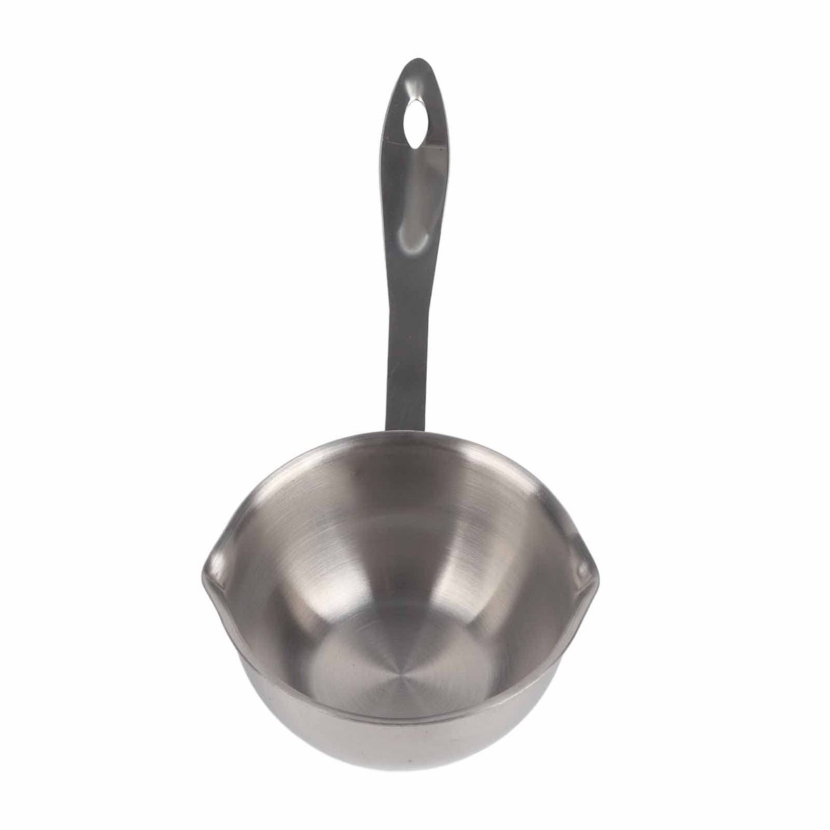 Dailygoods - Innovra - Roestvrijstalen Melkwarmerpot 150 ml met Handgreep