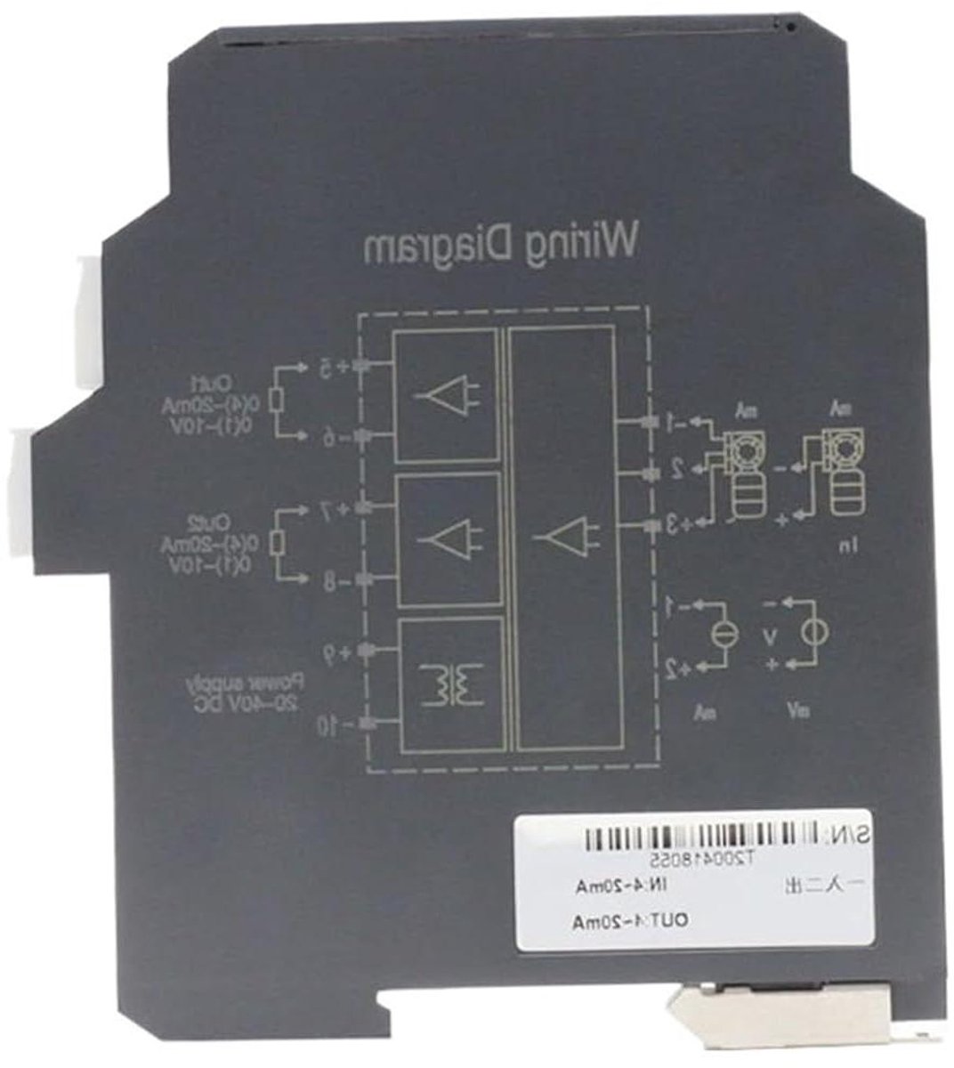Signaal Omvormer - Signaal Isolator - Signaal Conversie - AC 85-265V Input - 1x1x1 cm - Grijs