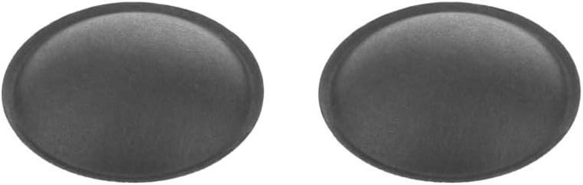 Speaker Dust Covers - Woofer Caps - Luidspreker Reparatie - Set van 2 - 40mm - Zwart