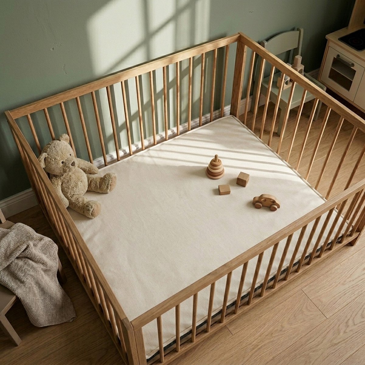 Little Olly Boxkleed - Lulu Creme - 75x95cm