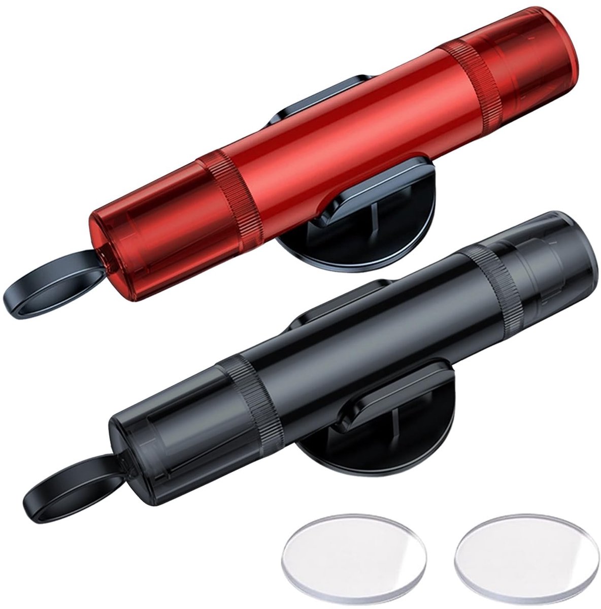 Dailygoods - Set van 2 Veiligheidshamers voor Auto met Gordelsnijder