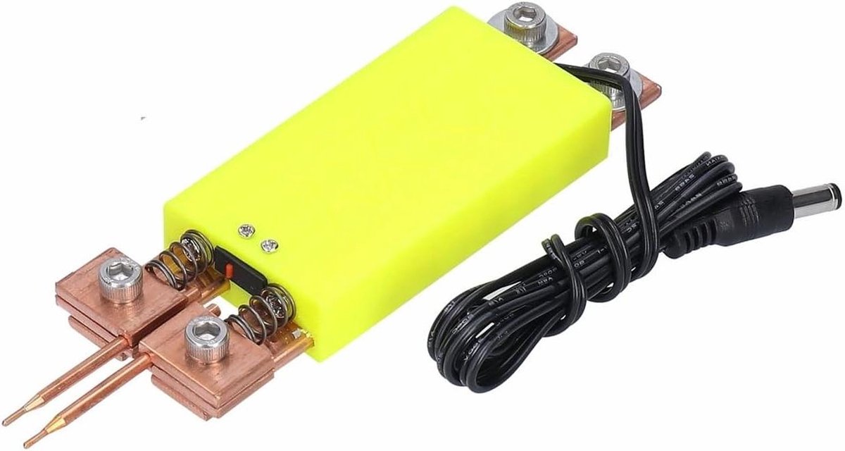 Puntlas Pen - Batterij Lassen - DIY Projecten - Ingebouwde Schakelaar - 155 mm - Geel
