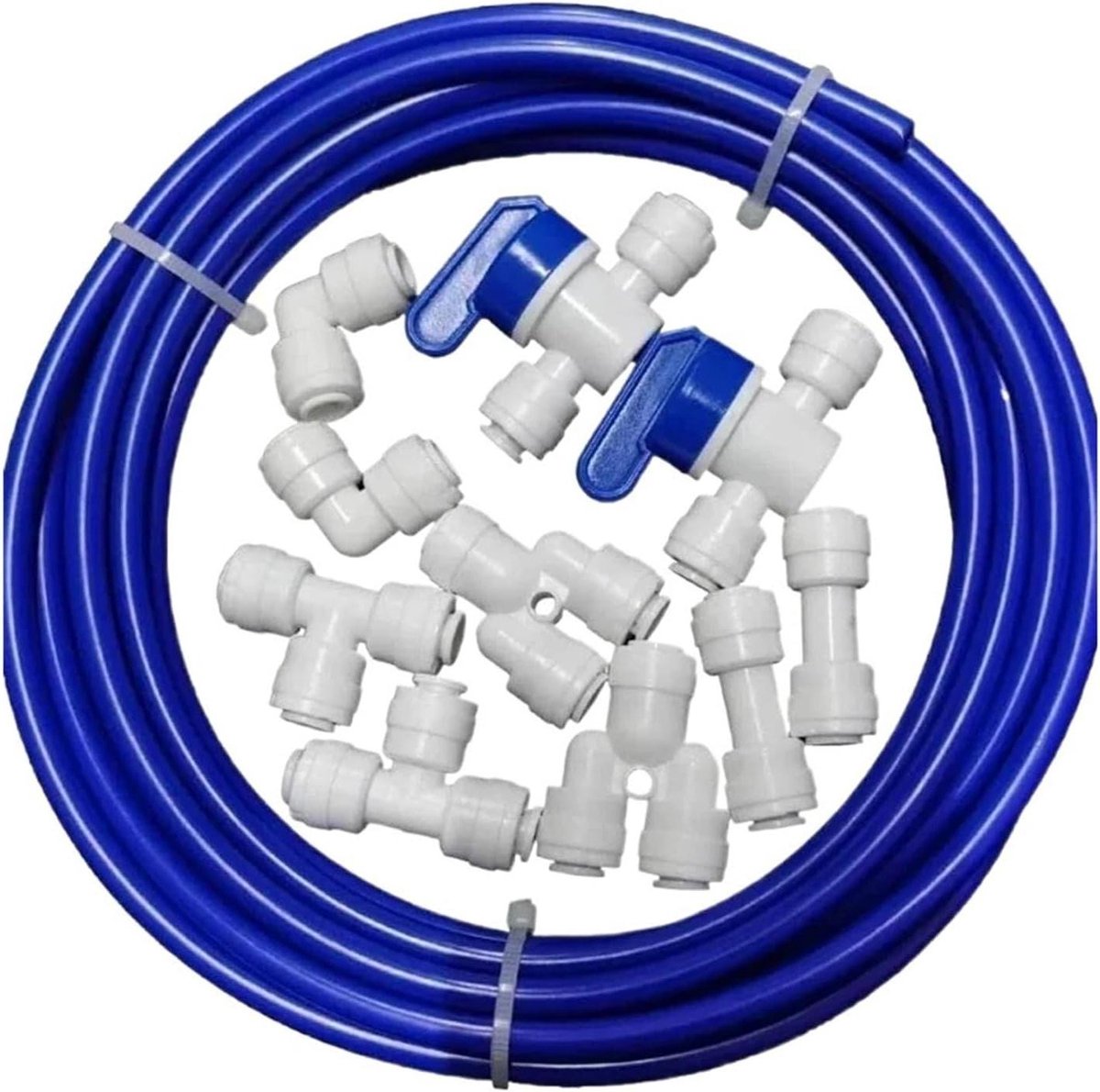 Flexibele Waterslang - Luchtreiniger Slang - Waterleiding Aanleggen - Inclusief Fittingen