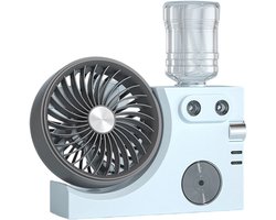 Mistventilator USB - Vernevelaar Koeler - Persoonlijke Verkoeling - Dubbele Nevel Spuit - 23 cm…