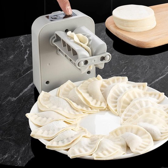 Elektrische Automatische Dumpling Maker Set voor Maken van Dumplings, Deeg en Gebak - Keukenaccessoires voor Perfecte Dumpling Wraps — afbeelding 5