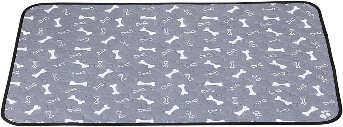 Trainingsmat voor huisdieren - Absorberende mat - Antislipmat - Wasbaar - Herbruikbaar (alle seizoenen) - Direct absorberend en sneldrogend - Antislip - Geschikt voor konijnen, hamsters, puppy's en kleine dieren - 60 x 45 cm