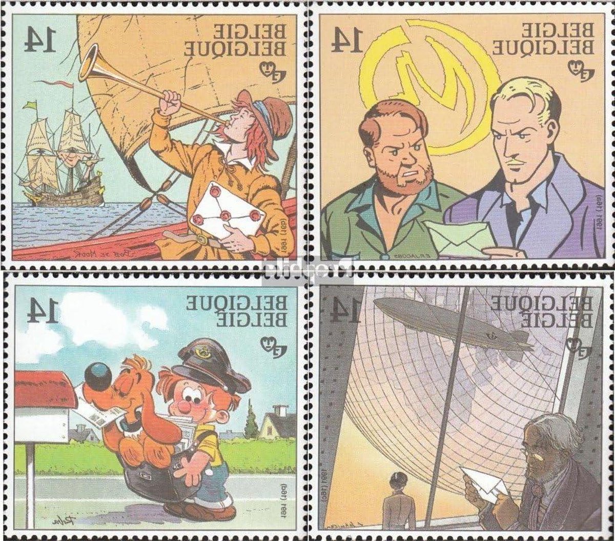 Verzamelobjecten Comics - Postzegels - Verzamelen - Compleet - 4 Stuks - Multicolor