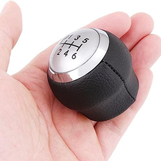 Schakelpookknop - Versnellingspook Vervanging - Auto Interieur - Modieus Design - 1 Kilogram - Zwart — afbeelding 2