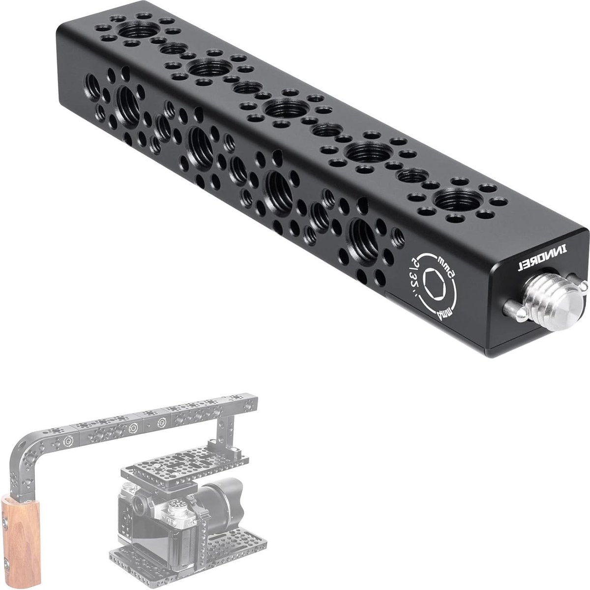 Camera Strip - Foto Accessoire - Stabiele Opnames - Lichtgewicht Ontwerp - 2.5 cm - Zwart