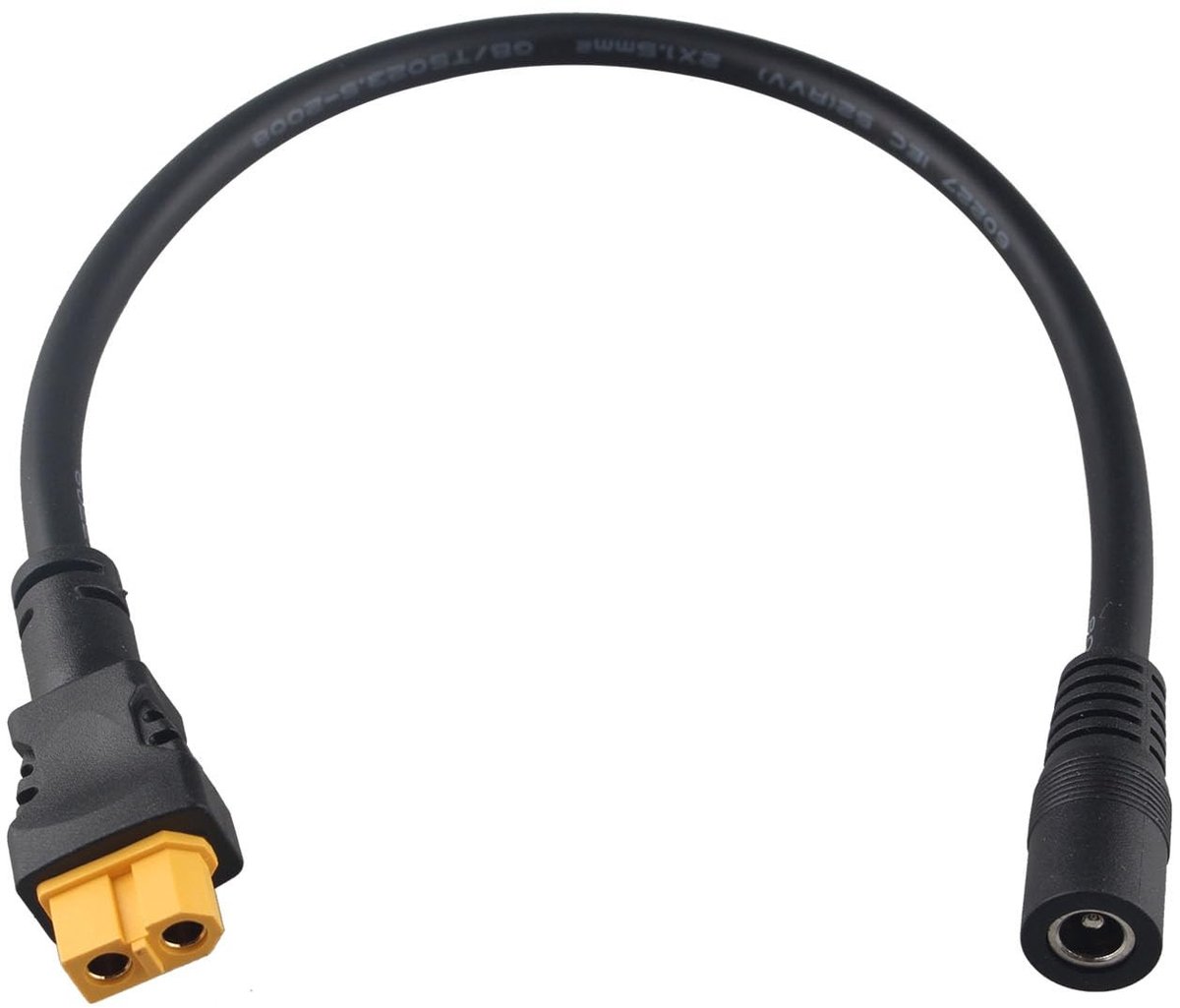 Innovra - Dailygoods - 30 CM Stroomkabel DC Connector naar XT60 Adapter voor Drones en Oplaadstations
