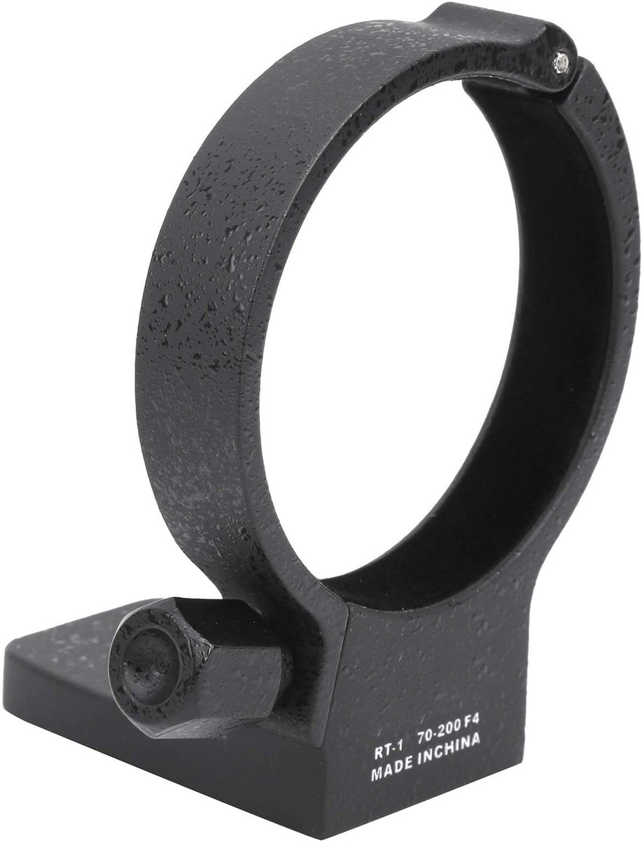 Innovra - Dailygoods - Dailygoody - Statiefbevestigingsring - Lenskraag voor Nikon - Steunbeugel voor camerastatief - Zwart - Lichtgewicht en stevig - Geschikt voor Nikon 70..