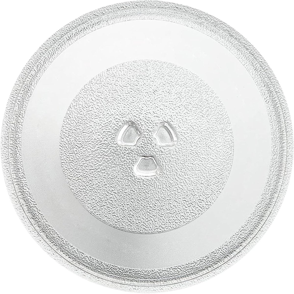SPARES2GO Universele draaischijf voor magnetron, Y-vormig glazen schaal (14" / 36 cm / 360 mm)
