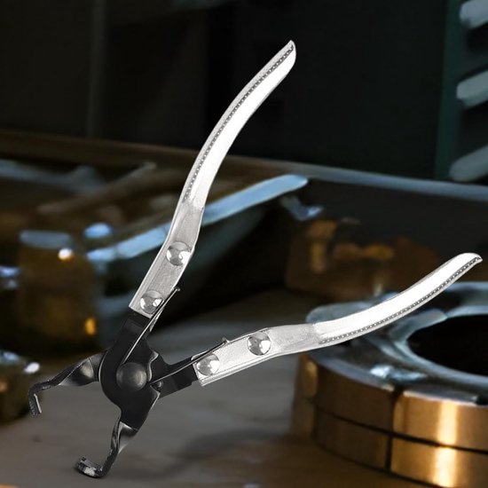Slangklem Tang - Klem Verwijder - Auto Reparatie - Schadevrije Demontage - 18 cm - Zwart — afbeelding 3
