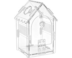 Reptielenkwekerdoos | Transparante diercontainer tank, diercontainer voerdoos - voor slang baarde gekko bewaarders liefhebbers hobbyisten
