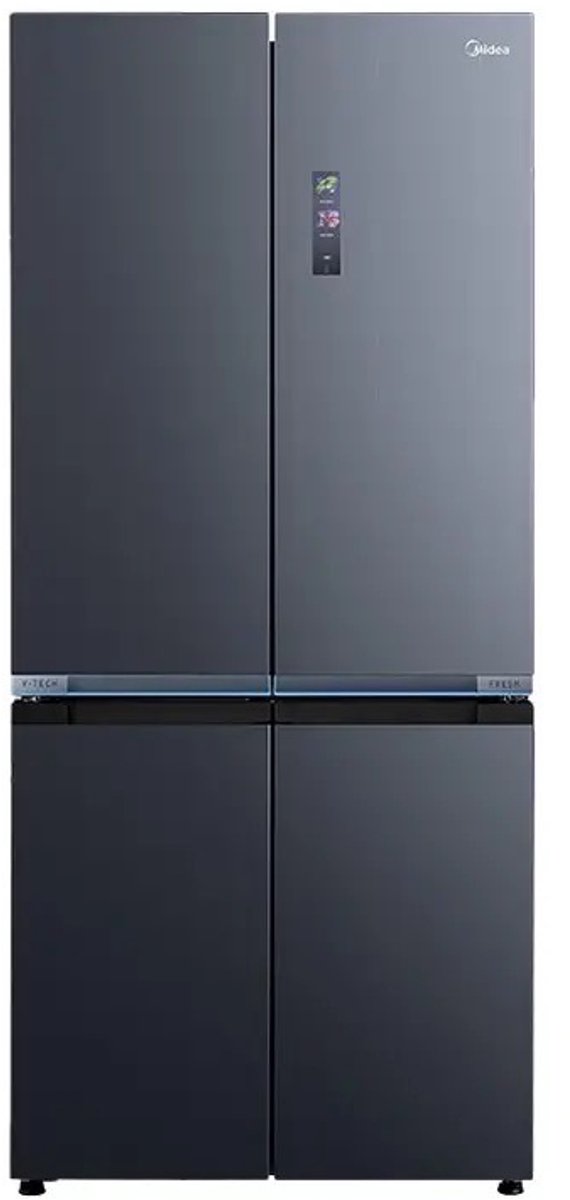 Midea MDRM706BIE70 - Amerikaanse koelkast - Vrijstaand - Frans deur - No Frost - Nightsky zwart - 4 deur(en) - Touch - LED - 307 kWh/jaar