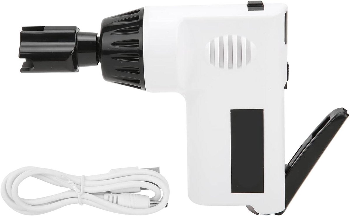 Snaarwinder Elektrisch - Instrument Tool - Snaren Verwisselen - Unieke Vorm - 2.7-4.3V - Wit