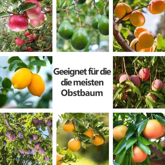 Fruitplukker met steel - Appelplukker Kersenplukker - Fruit Oogsten - Verstelbare Lengte - Tot 2.8 meter - Niet gespecificeerd — afbeelding 2