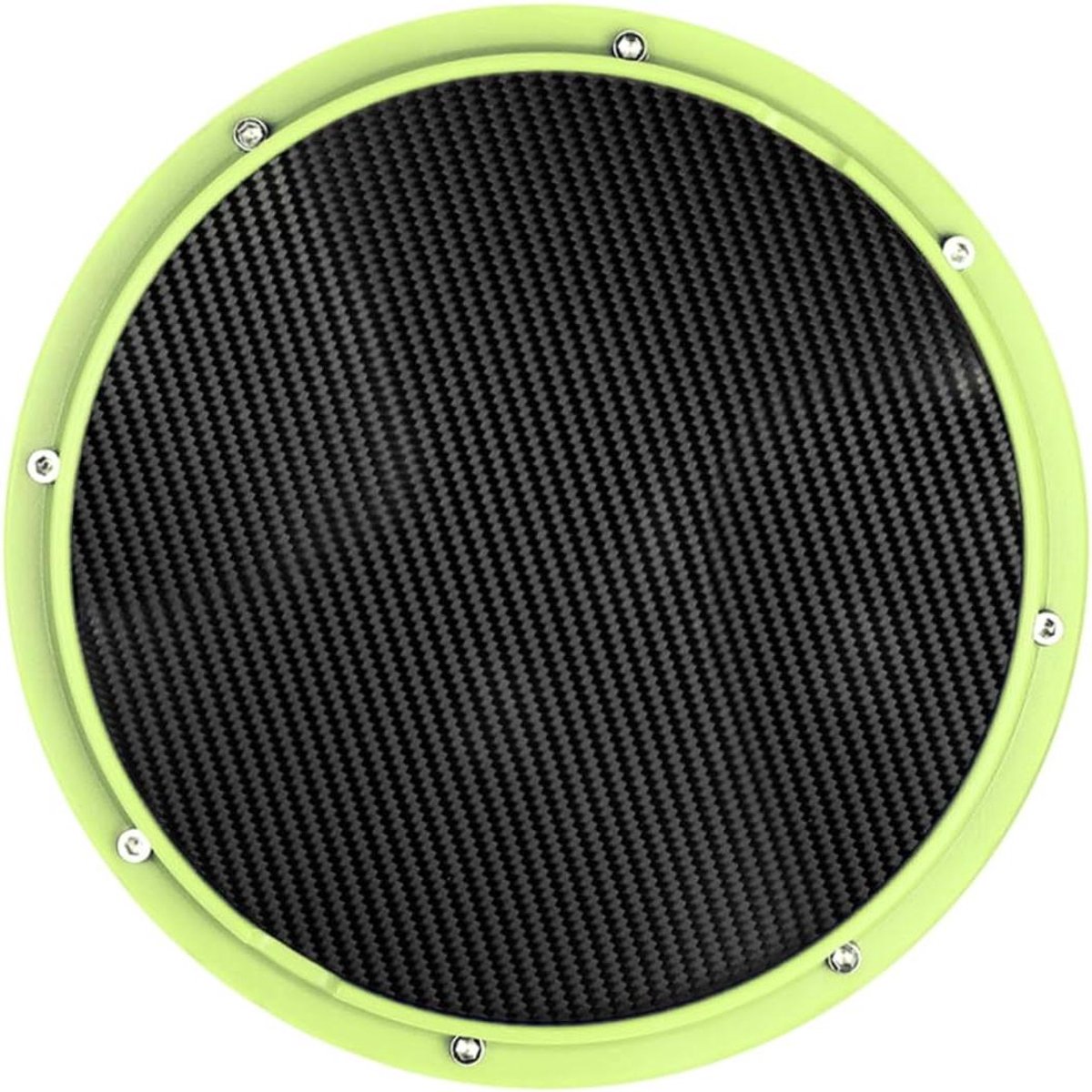 Oefen Drum Pad - Stomme Trommel - Drummen Oefenen - Geluidsdempend - 30.5x30.5x4CM - Geel